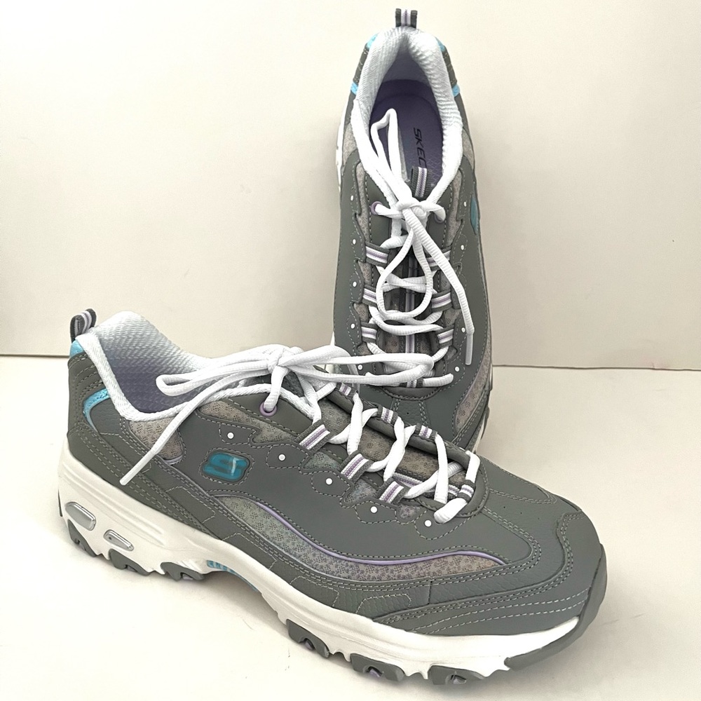NEW SKECHERS D'Lites -Glowing Path Sneaker 10